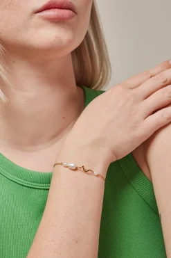 ENAMEL Copenhagen Pearlie Twist Armbånd, , 15+3 cm-Dame Armbånd