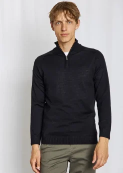 Hot Pelle Regular Fit Striktrøje, , L Strik