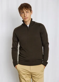 Bruun & Stengade Pelle Regular Fit Striktrøje, , XL- Strik