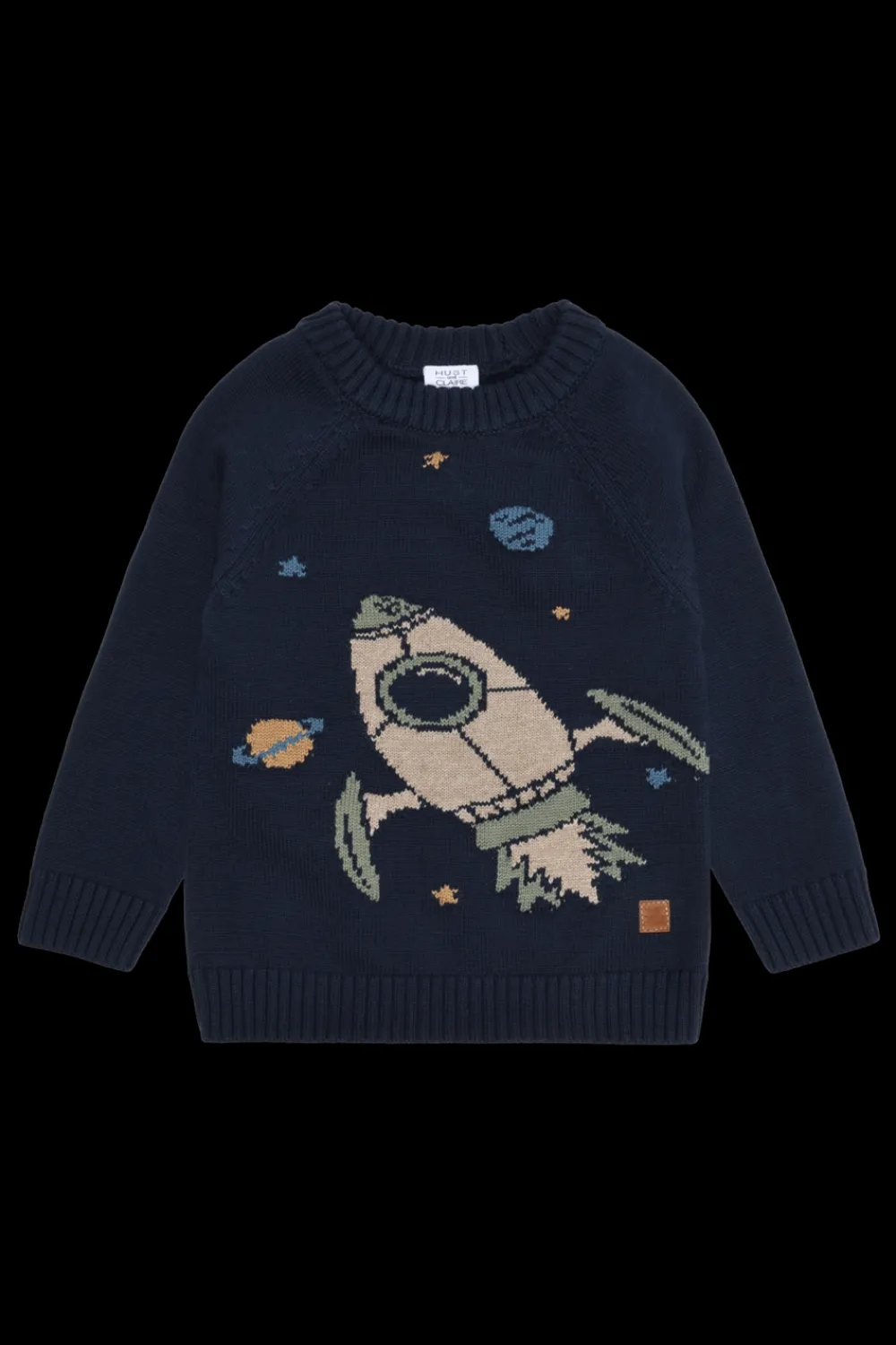 Best Pelle Rocket Striktrøje, , 104 cm Børn Strik & Sweatshirts