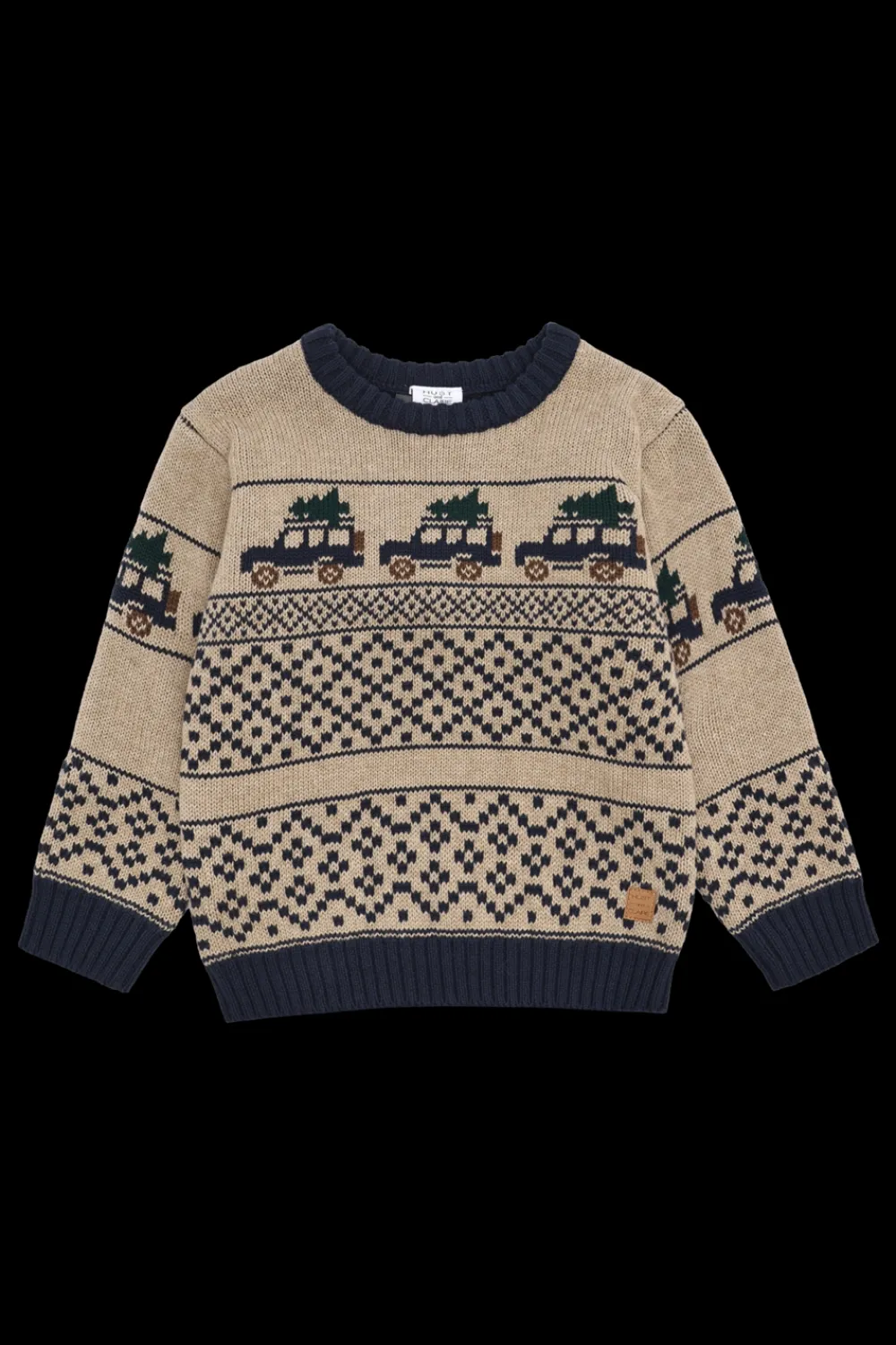 New Pelle Strik, , 122 cm Børn Strik & Sweatshirts