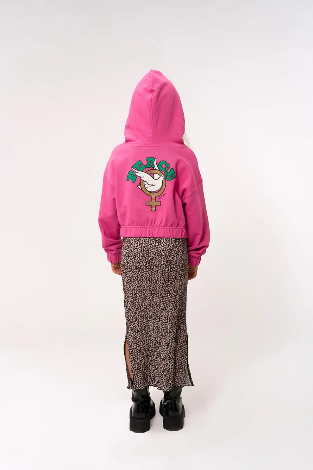 Clearance Pet Long Pleat Nederdel, , 134-140 Børn Nederdele & Shorts