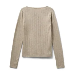 Sofie Schnoor Petriciasy Pointelle T-shirt, , 140 cm-Børn T-Shirts & Toppe