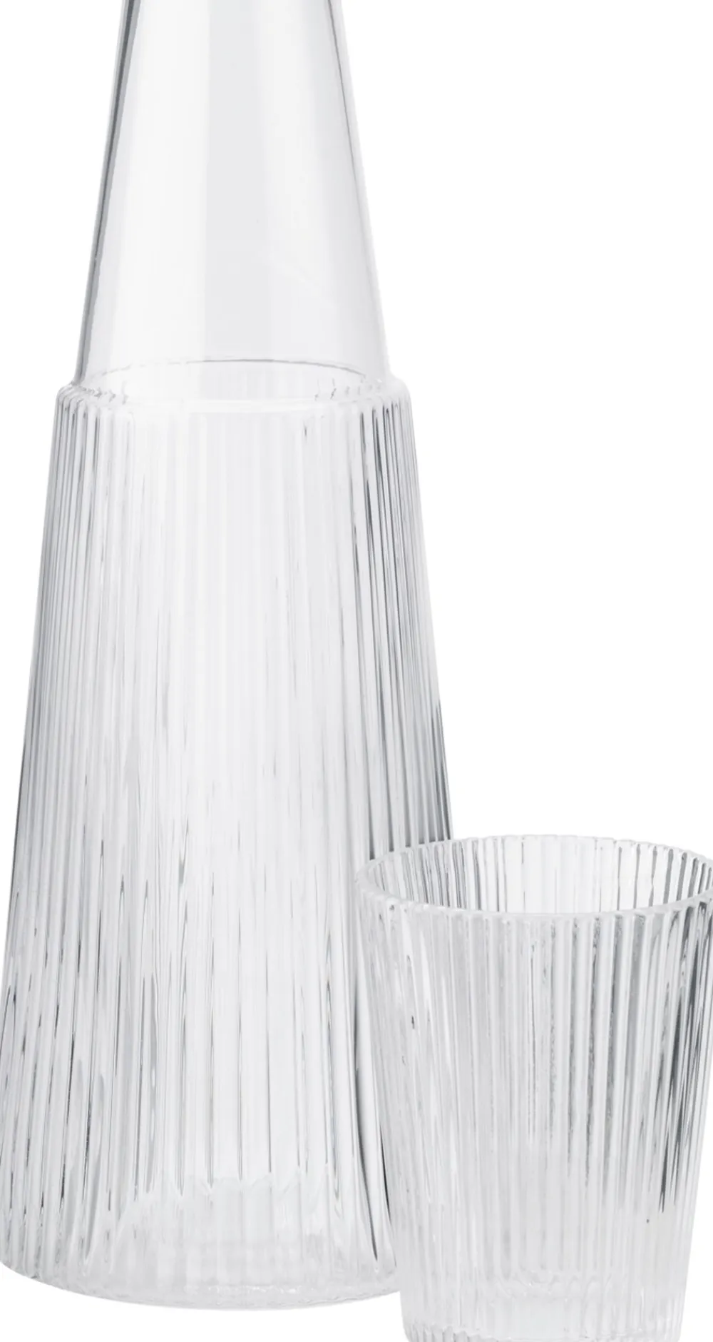 Stelton Pilastro Karaffel- Og Glassæt, , 1 L- Kander & Karafler