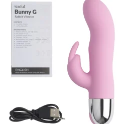Sinful Pink Bunny G Rabbit Vibrator- Sexlegetøj