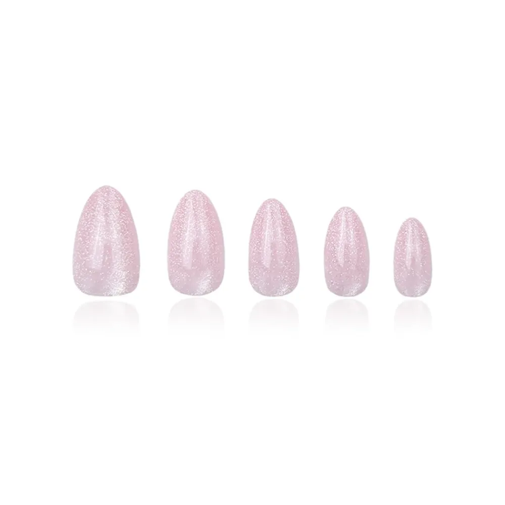 DUFFBEAUTY Pink Galaxy Press-On Kunstige Negle- Negle