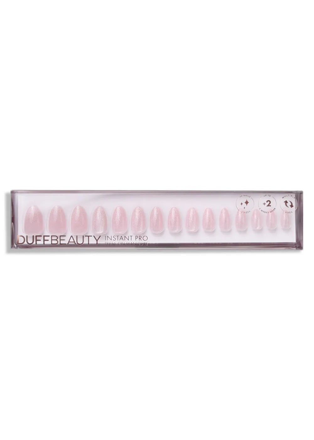 DUFFBEAUTY Pink Galaxy Press-On Kunstige Negle- Negle