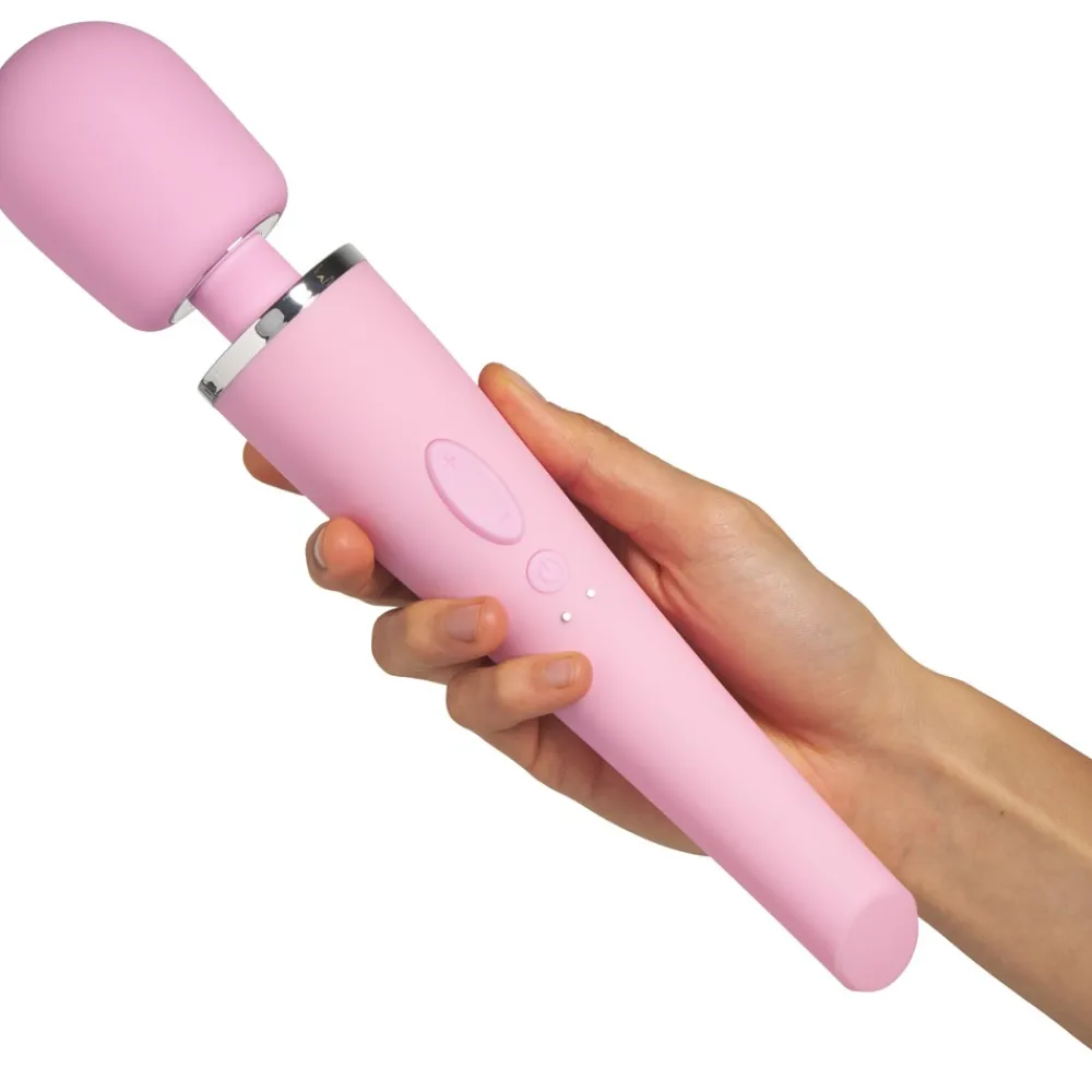 Sinful Pink Intens Magic Wand Vibrator- Sexlegetøj