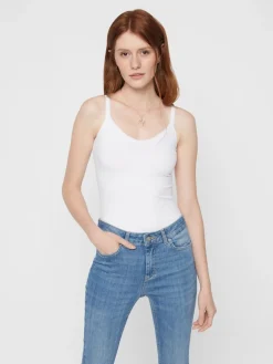Clearance Plain Undertrøje, , S/M Dame Lingeri