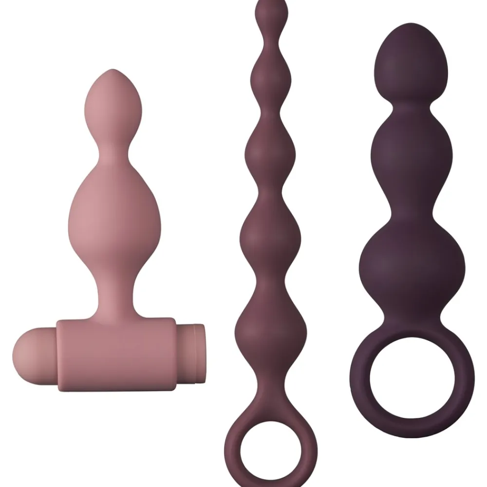 Hot Playful Butt Plug Sæt Sexlegetøj