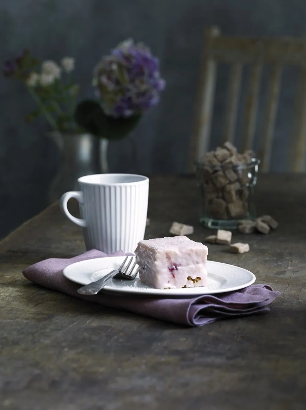 Sale Plisse Desserttallerken, , Ø17 cm Tallerkener