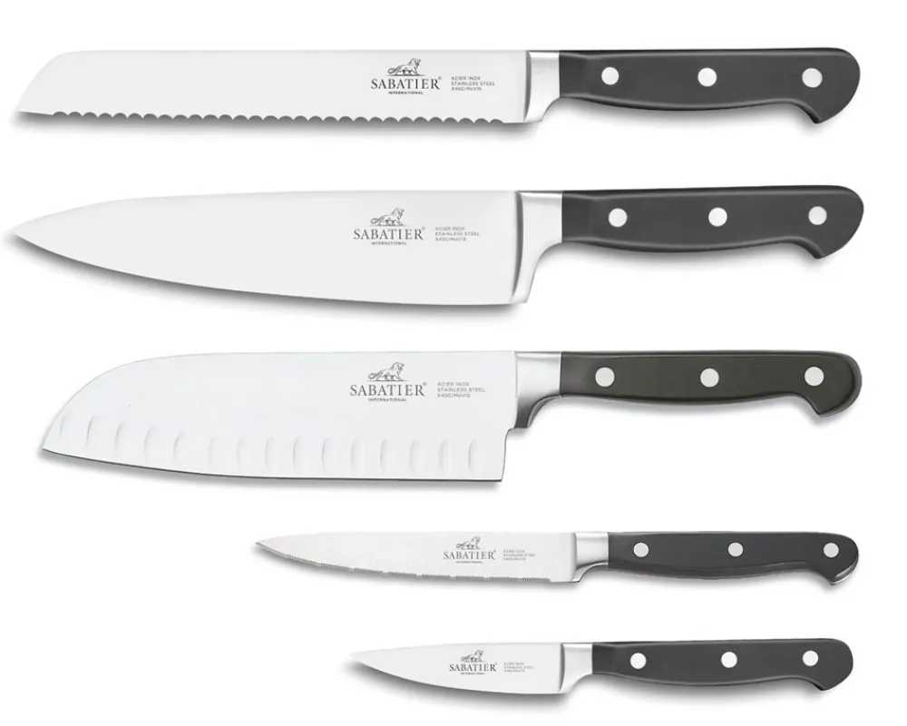 New Pluton Knivsæt Køkken|Køkkenknive & Tilbehør
