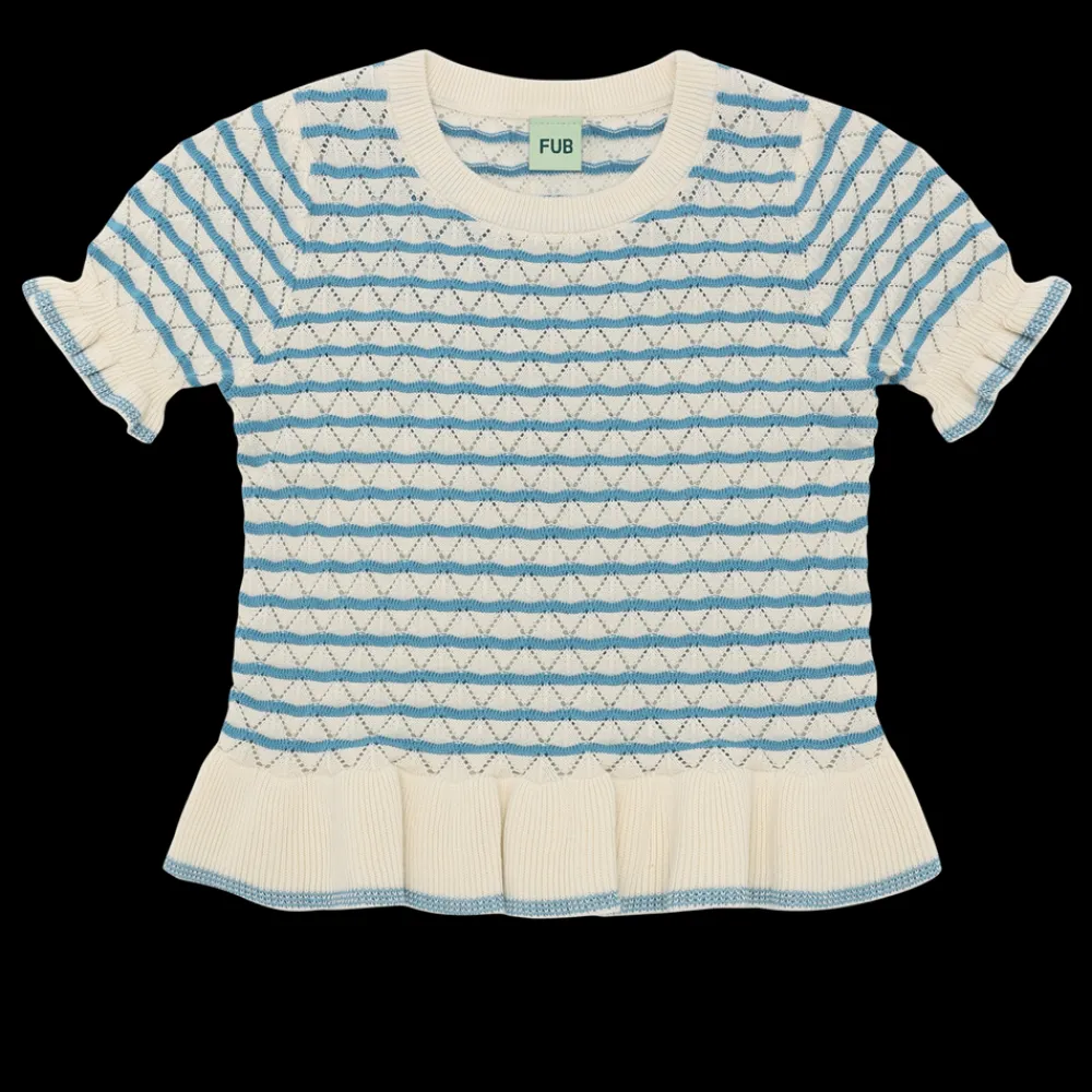 Online Pointelle Bluse, , 130 cm Børn Bluser