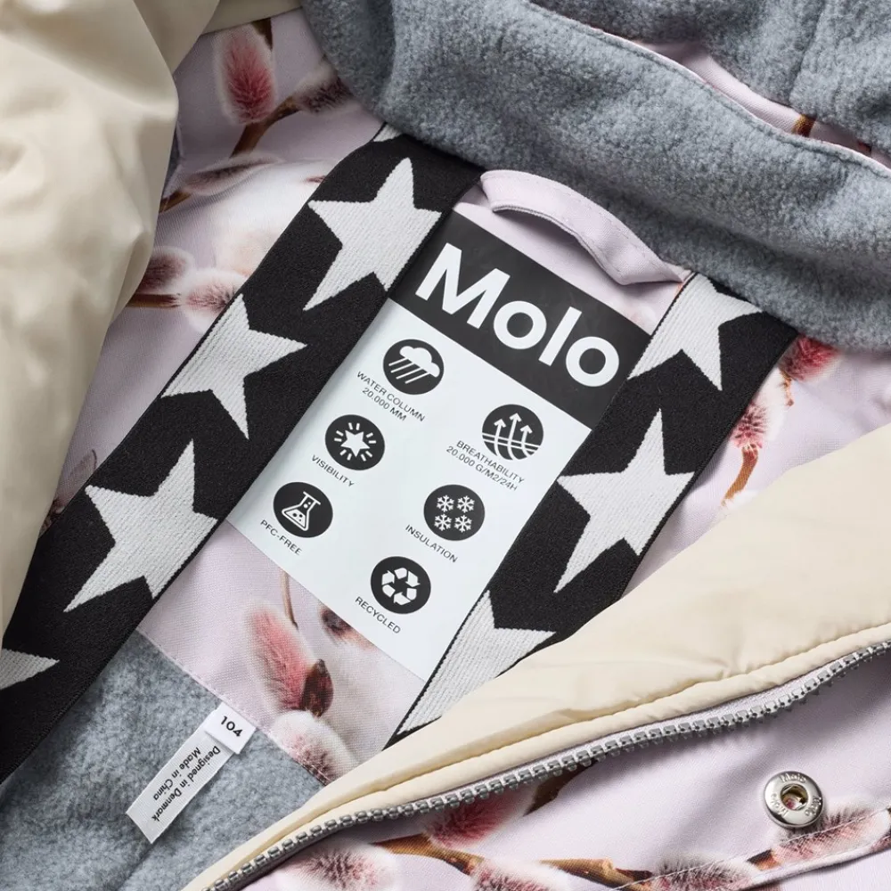 Molo Polaris Fur Flyverdragt, , 110 cm-Børn Overtøj