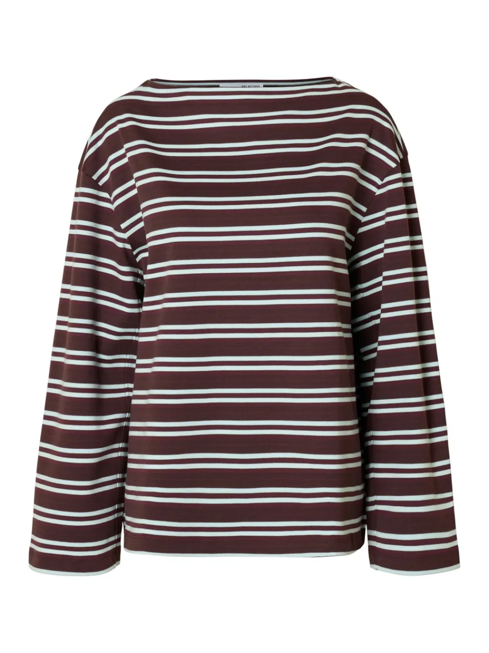 Selected Women Polly Boatneck T-shirt, , S-Dame T-Shirts & Toppe