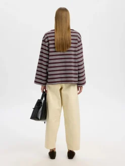 Selected Women Polly Boatneck T-shirt, , S-Dame T-Shirts & Toppe