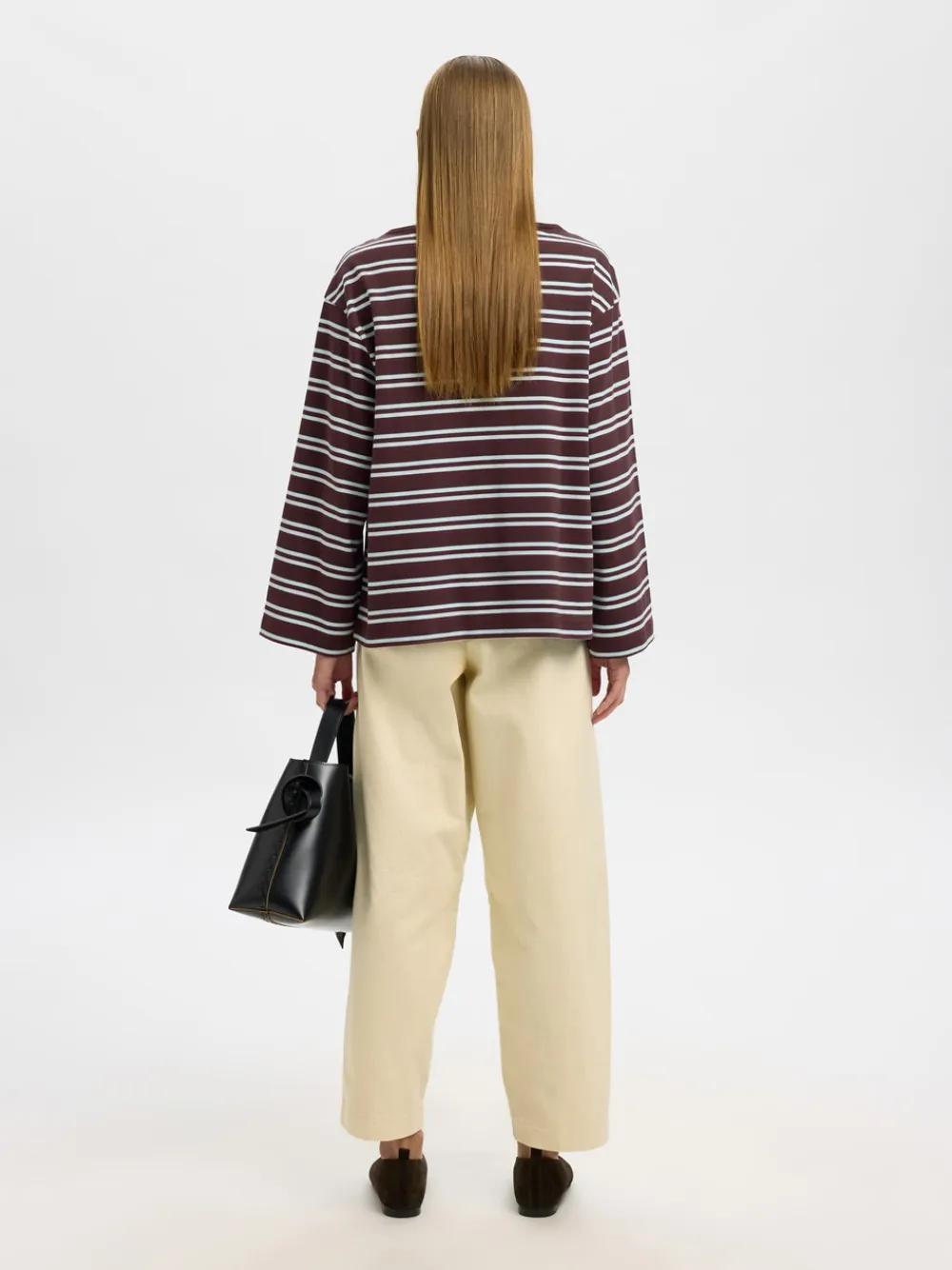 Selected Women Polly Boatneck T-shirt, , S-Dame T-Shirts & Toppe