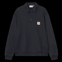 Carhartt WIP Polo Sweatshirt, , XS- Sweatshirts & Trøjer