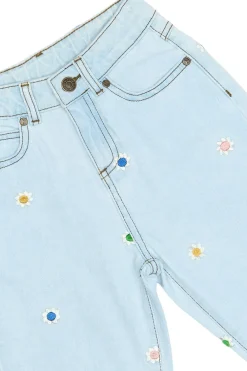 THE NEW Porscha Mom Fit Jeans, , 110-116 cm-Børn Jeans