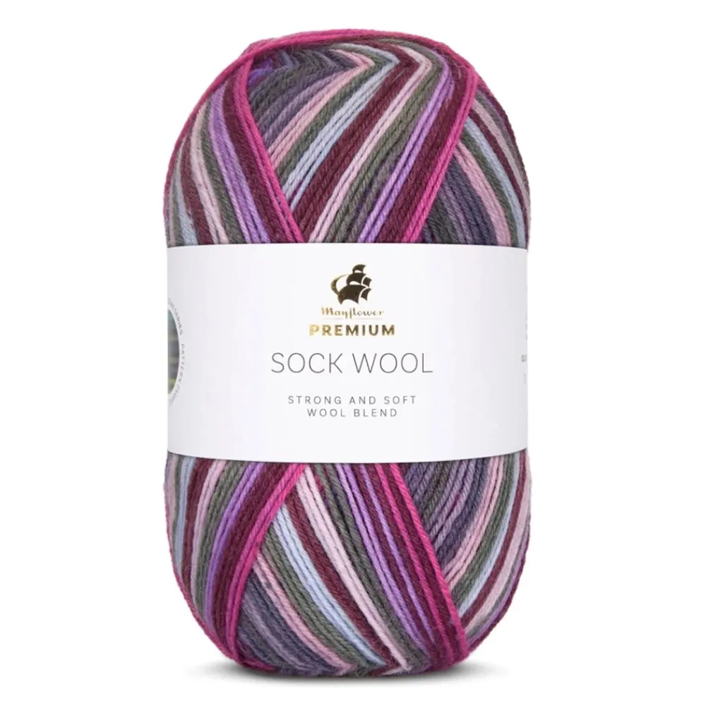 Mayflower Premium Sock Wool Ocean Garn, , 100 g- Garn