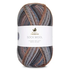 Online Premium Sock Wool Valley Garn, , 100 g Garn