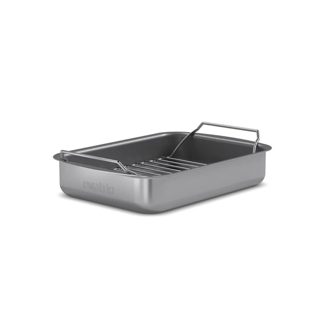 Eva Trio Professionel Bradepande Med Rist, 19x26 cm- Køkken|Fade & Skåle
