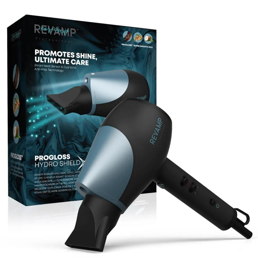 Revamp Progloss Hydro Shield Professionel Hårtørrer- Skarp Pris|Styling Tools