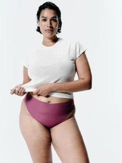 Pulpies Cheeky Højtaljede Trusser, , M/L Dame Lingeri