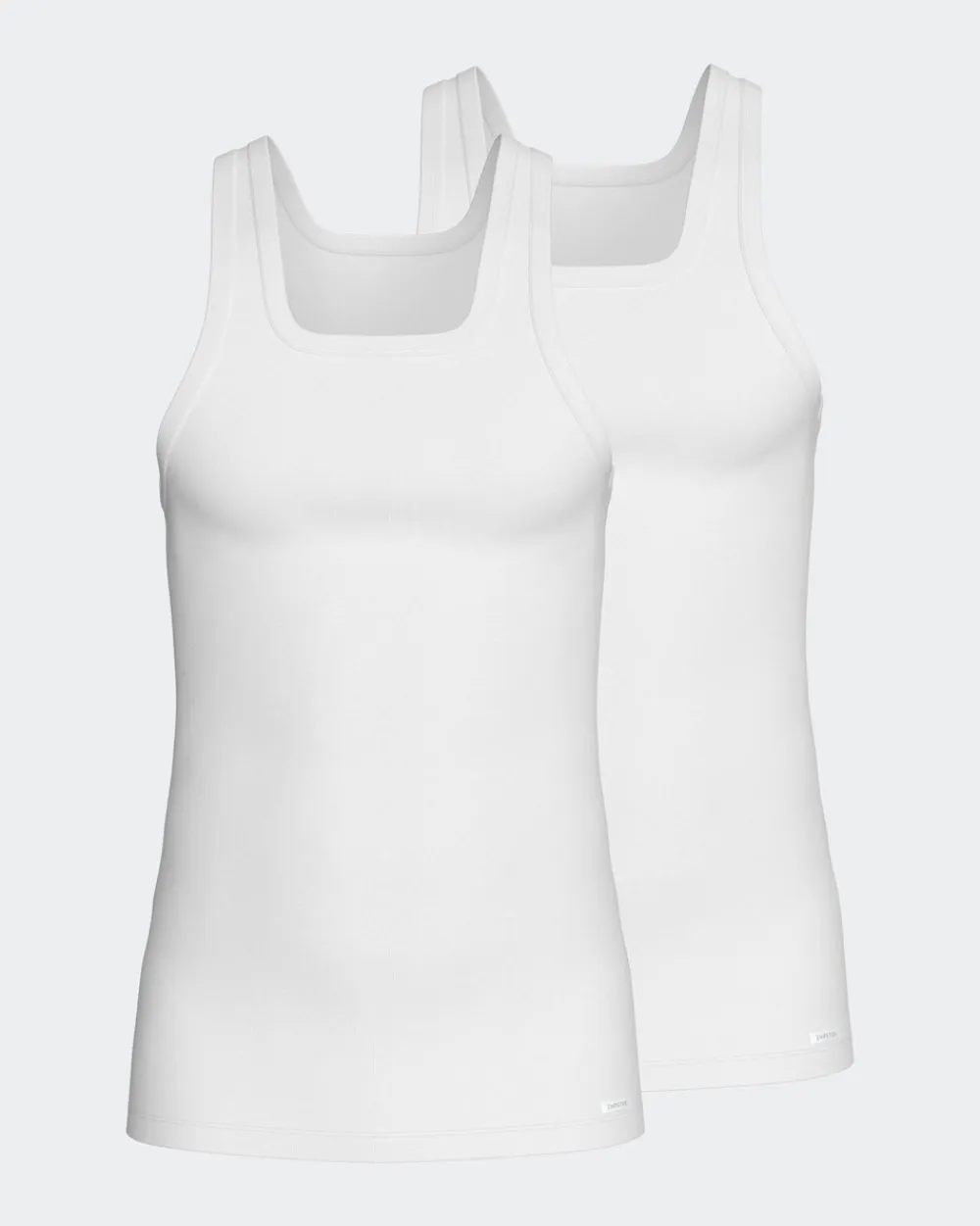 Impetus Pure Cotton 2-pak Tanktop, , M- Undertøj