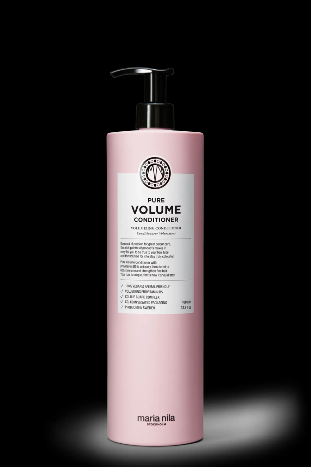 Maria Nila Pure Volume Conditioner, 1000 ml- Hårpleje