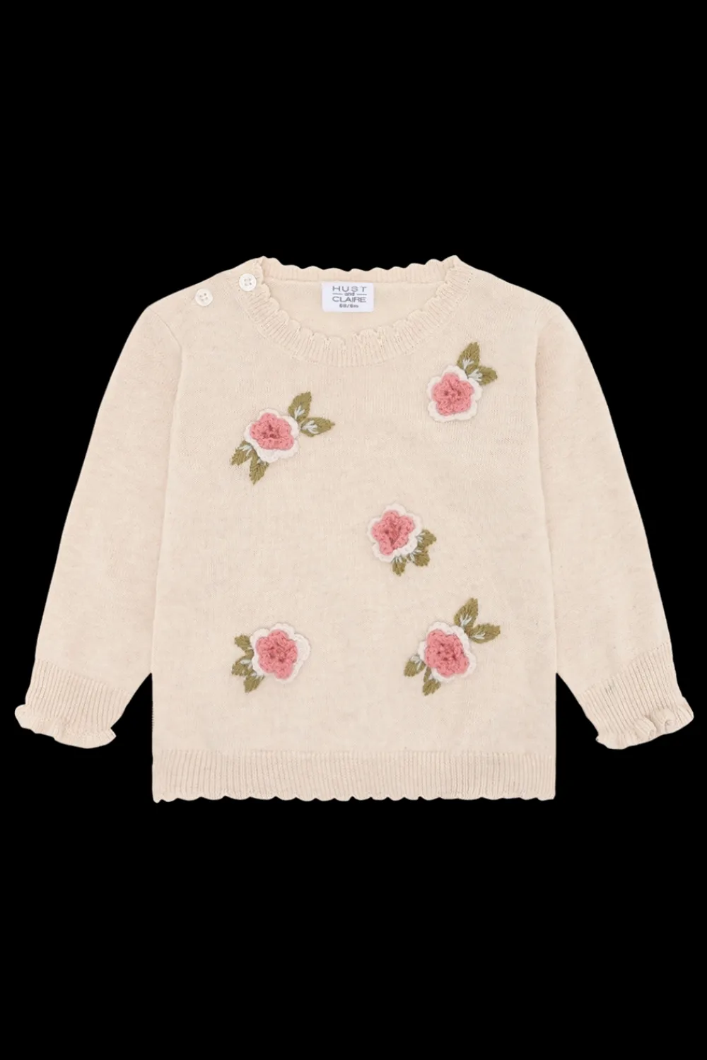 Hot Puzzle Garden Bluse, , 86 cm Børn Bluser