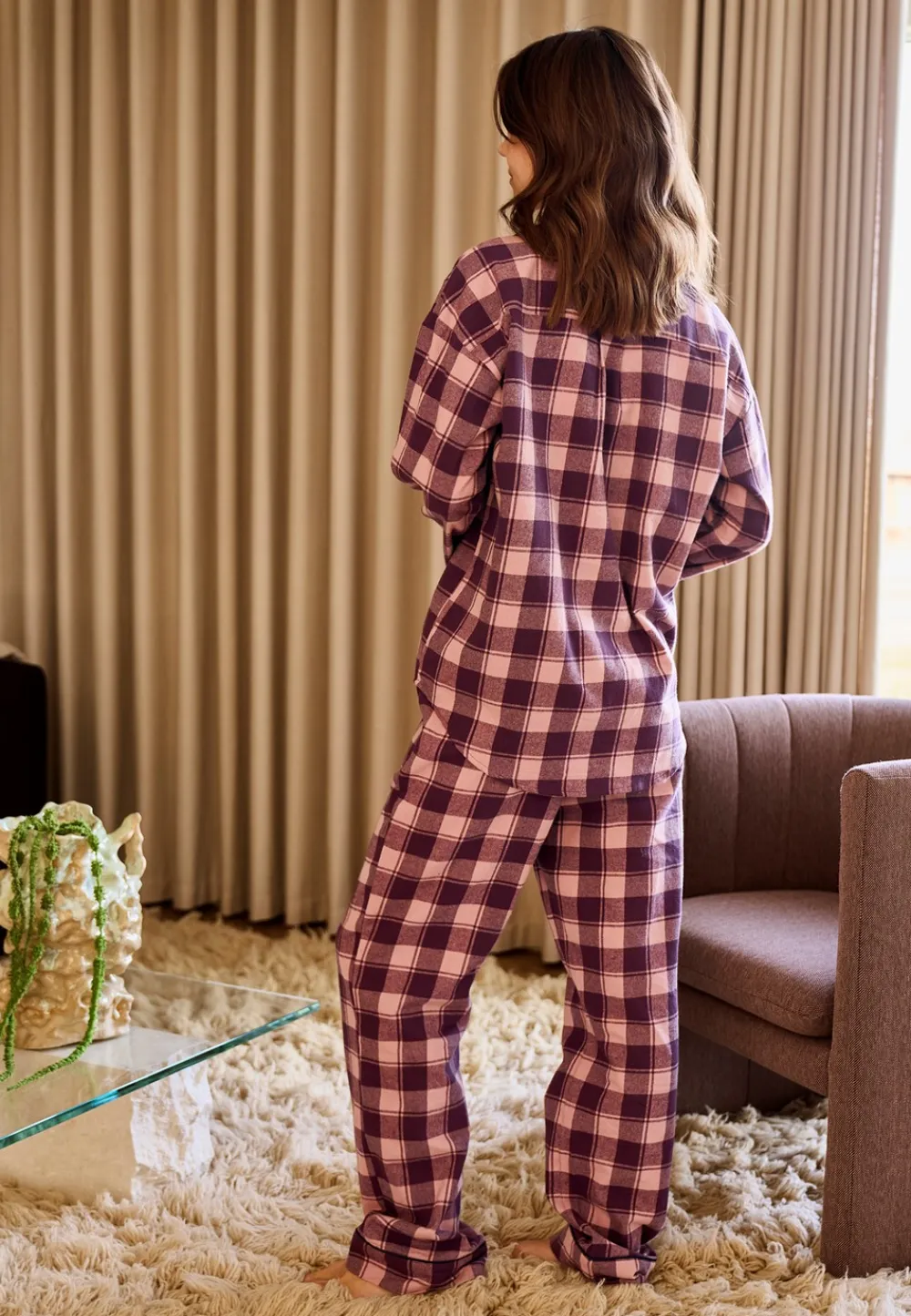 Clearance Pyjamasbukser, , M Dame Loungewear