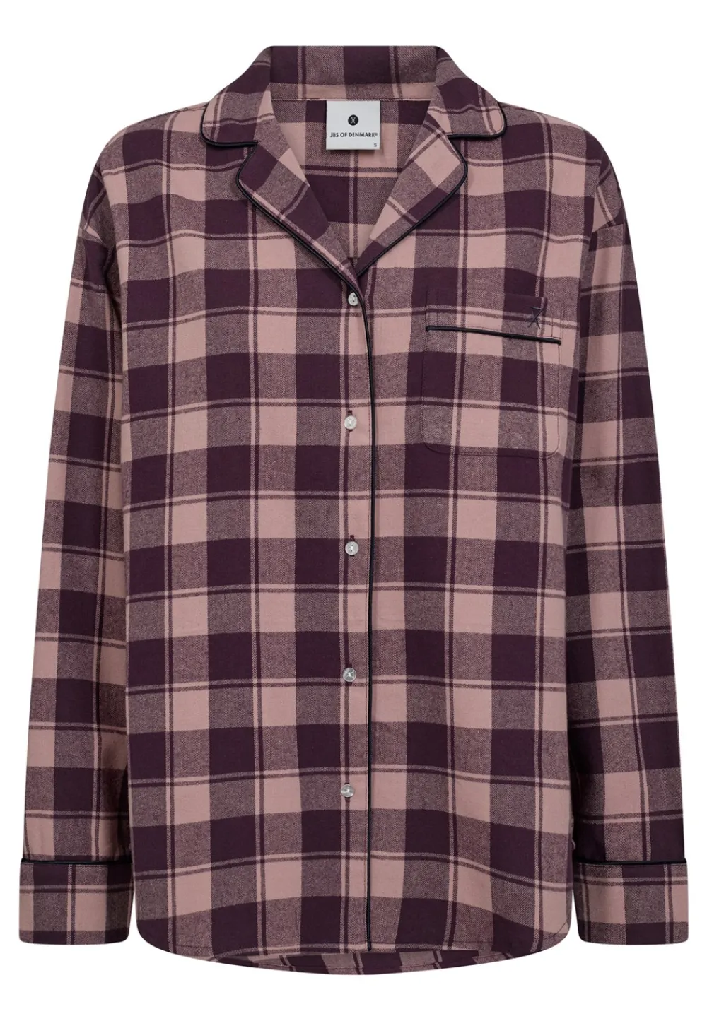 JBS Pyjamasskjorte, , XL-Dame Loungewear