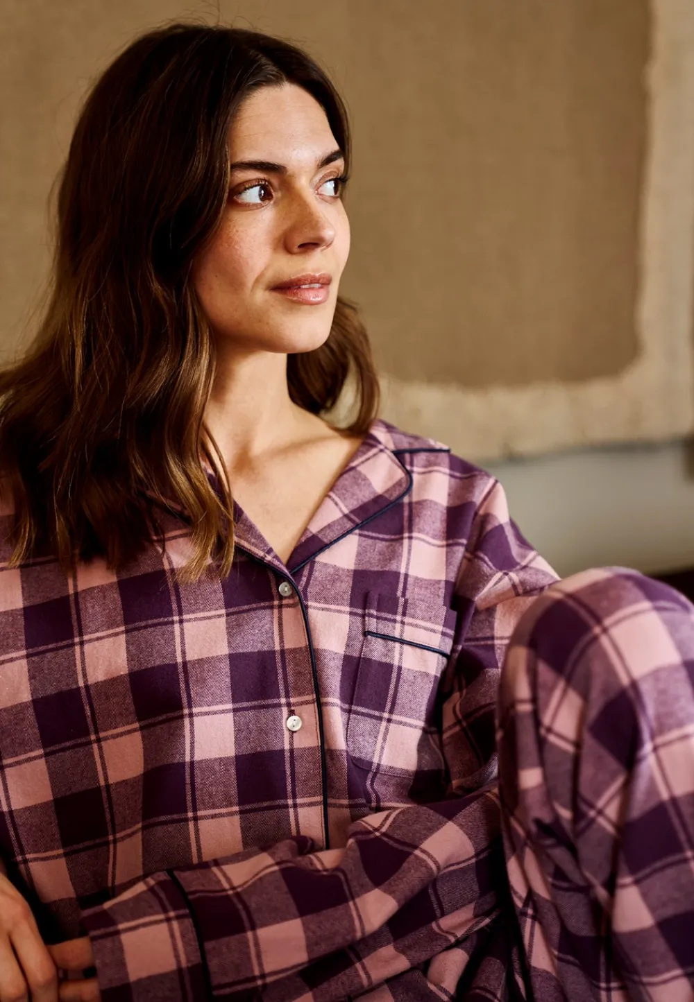 JBS Pyjamasskjorte, , XL-Dame Loungewear