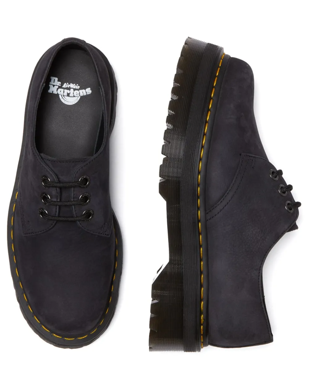 Dr. Martens Quad II Sko, , 39-Dame Flade Sko