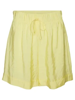 Vero Moda Queeny Højtaljede Shorts, , L-Dame Shorts