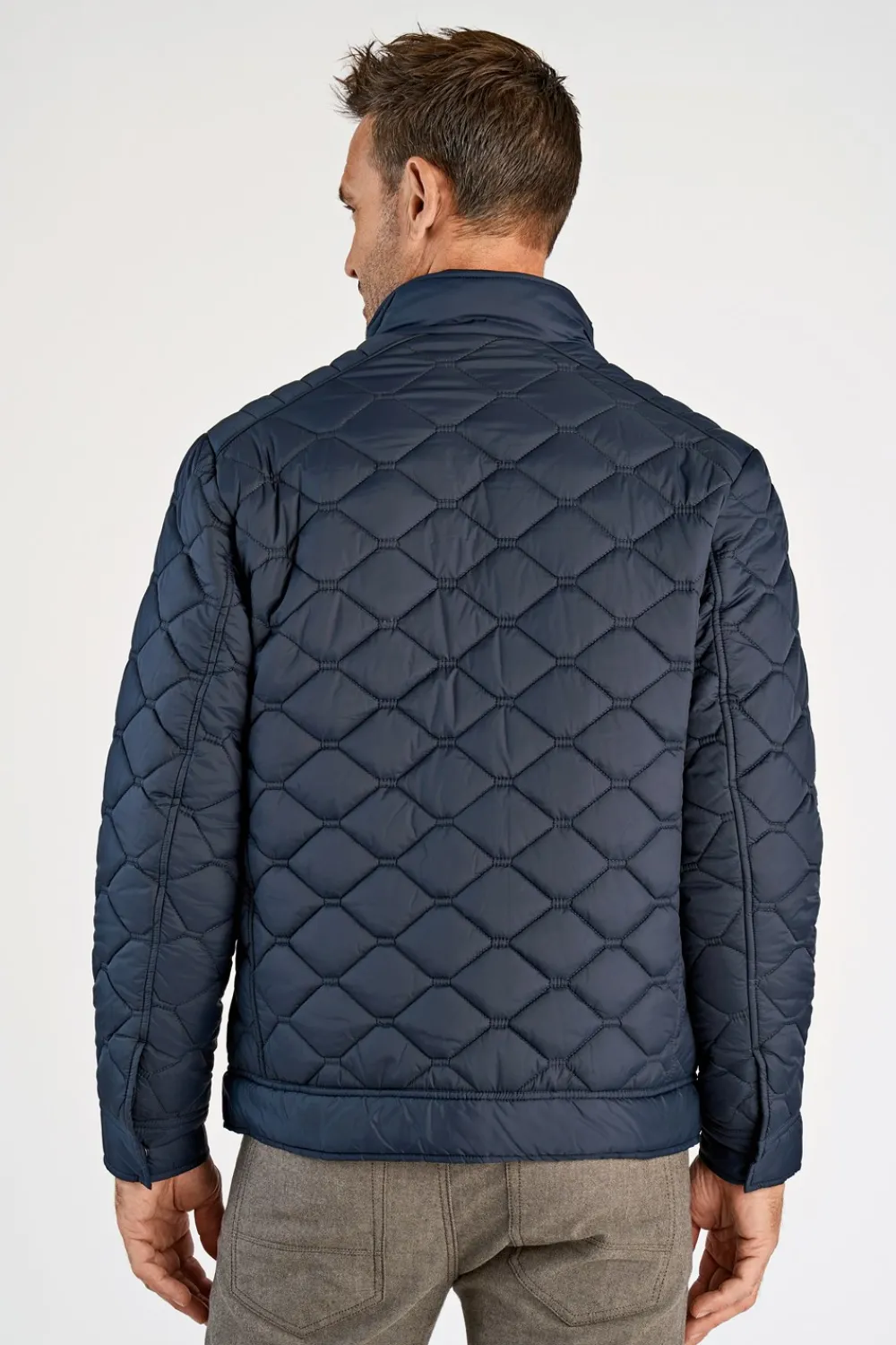 Hot Quilted Biker Jakke, , 3XL Jakker & Frakker