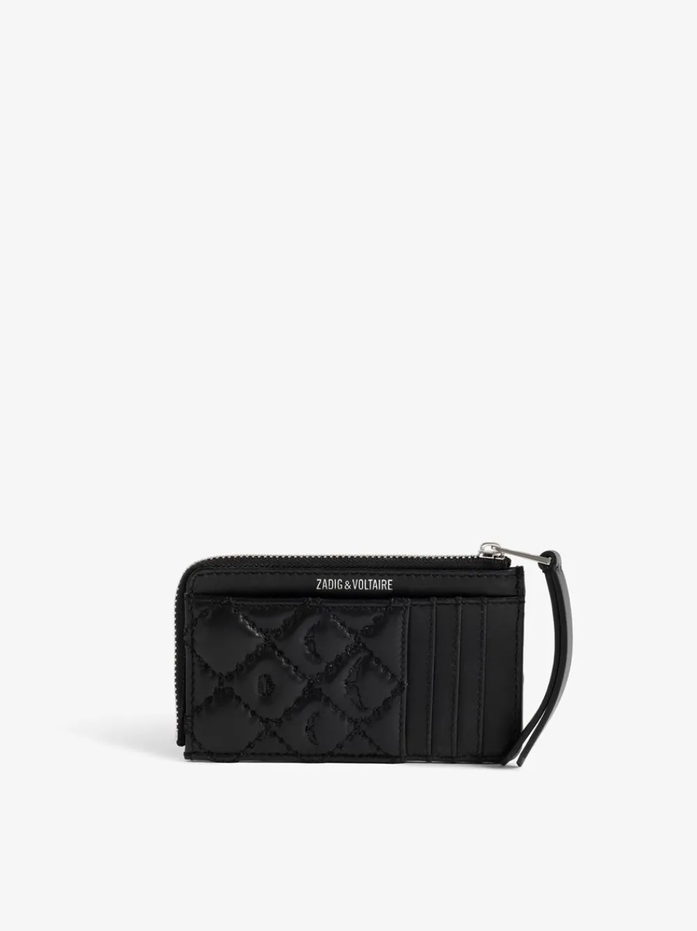 Zadig & Voltaire Quilted Monogram Kortholder,-Dame Punge