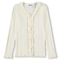 Best Ramsi Bluse, Pearled Ivery, 146-152 cm Børn Bluser