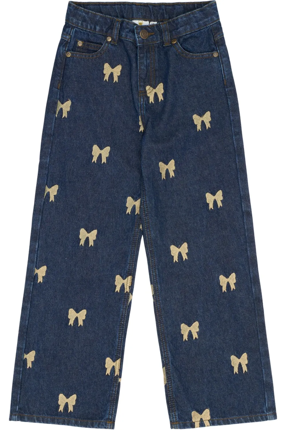 THE NEW Raquel Wide Jeans, , 146-152 cm-Børn Jeans