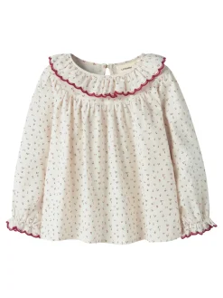 Outlet Rasia Loose Bluse, , 116 cm Børn Bluser