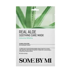 Online Real Aloe Soothing Care Mask, 1 stk Hudpleje