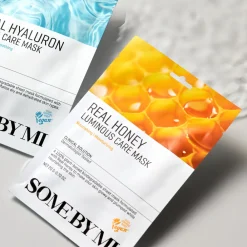 Some By Mi Real Honey Luminous Care Mask, 1 stk- Hudpleje