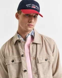 GANT Reg Cot/Linen Overshirt, , XL- Overshirts