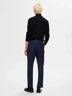 Selected Homme 190-Reg Tapered Leroy Pleat Bukser, , L- Bukser & Chinos