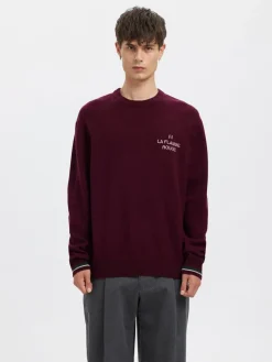 Annarr Regi LFR Crew Neck Striktrøje, , M- Strik