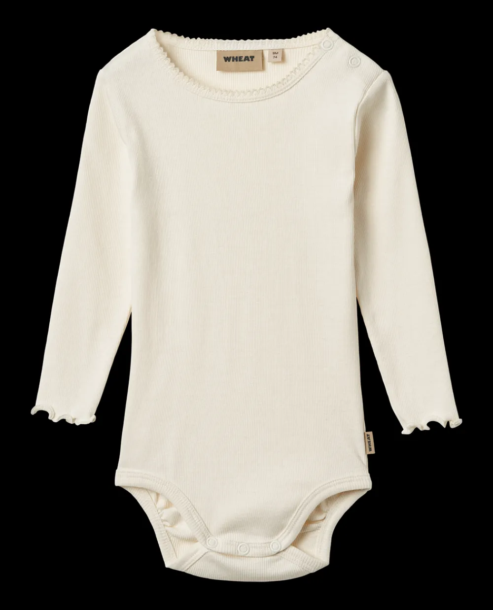Discount Regitze Langærmet Rib Body, , 68 cm Børn Bodies & Heldragter
