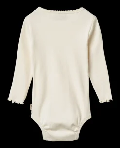 Discount Regitze Langærmet Rib Body, , 68 cm Børn Bodies & Heldragter