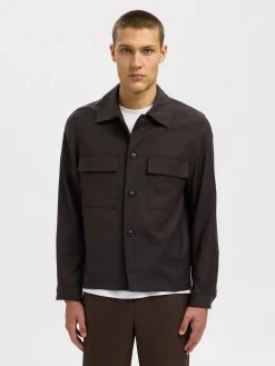 Online Reg-Jude Woll Blend Hybridblazer, , 50 Jakkesæt & Blazere|Overshirts