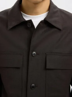 Online Reg-Jude Woll Blend Hybridblazer, , 50 Jakkesæt & Blazere|Overshirts